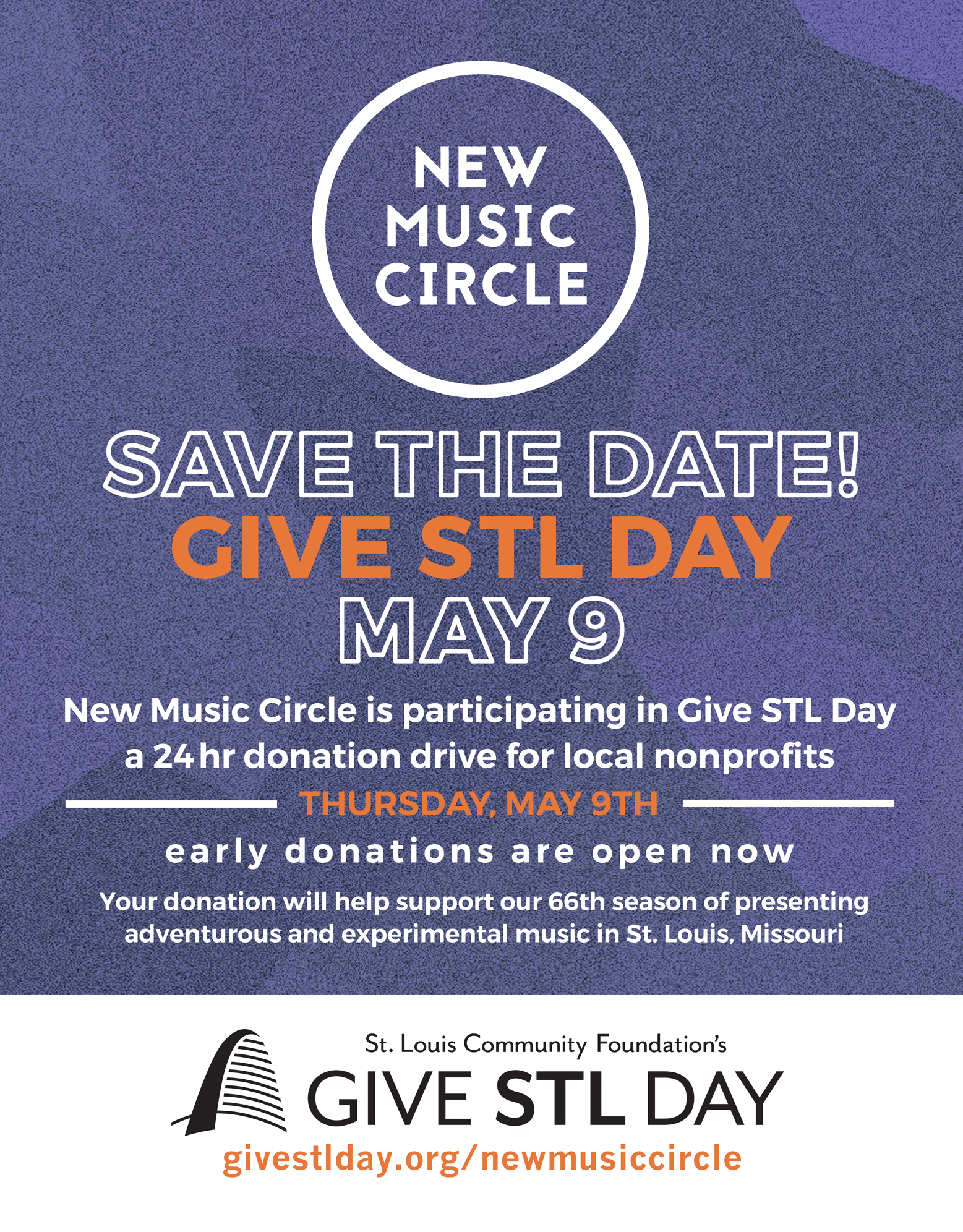 Poster for Give StL Day 2024