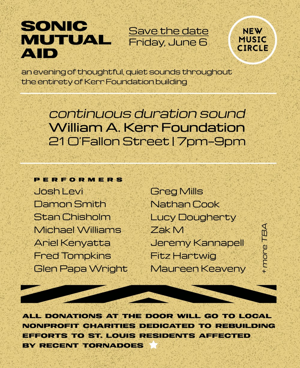 Sonic Mutual Aid poster