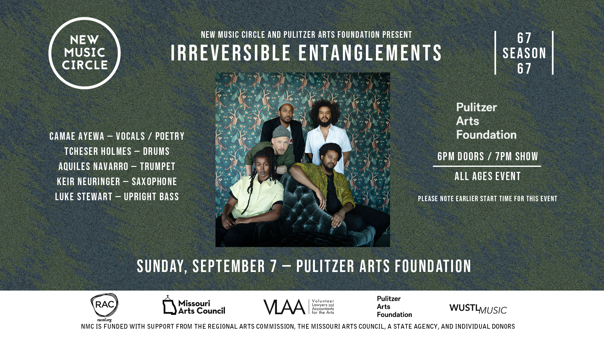 Irreversible Entanglements flyer